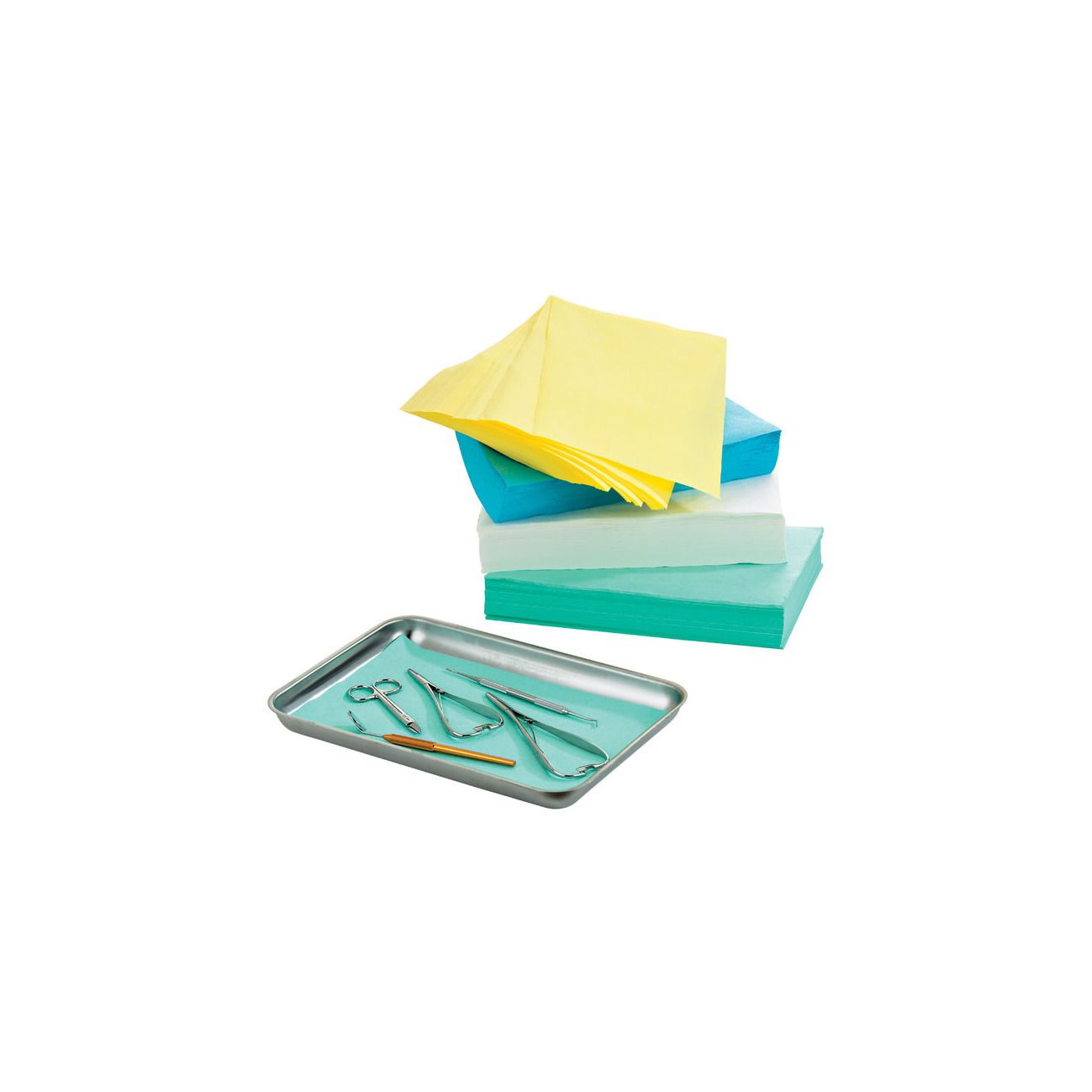 Protections plateaux blanches 28 x 18 cm - boîte de 250