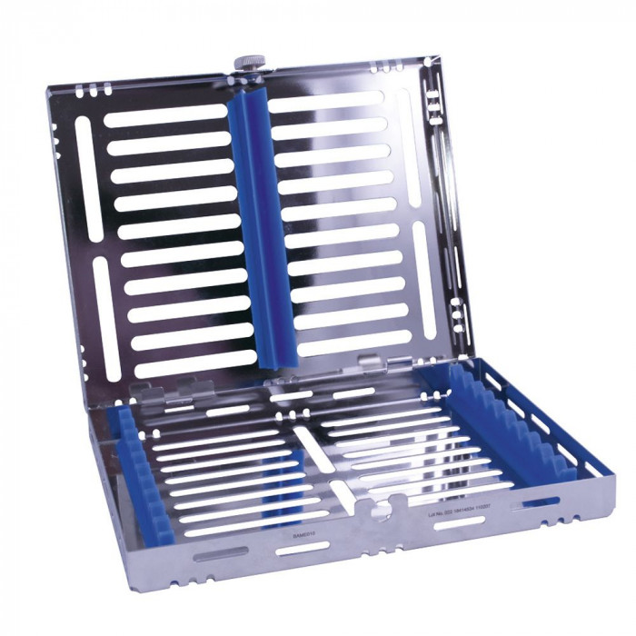 Cassette Acier 18X14CM 10 Instruments Cassette Acier 18X14CM 10 Instruments