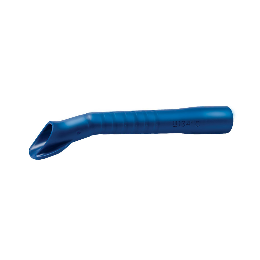 Canules d'aspiration - 16 mm x 11,4 cm - bleu (10)