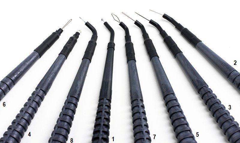 Electrodes bistouris pour Perfect TCS
