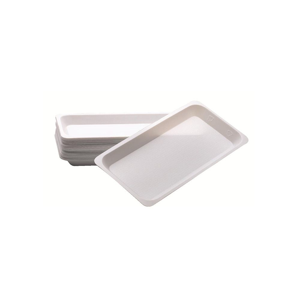 Lot de 400 plateaux jetables simples