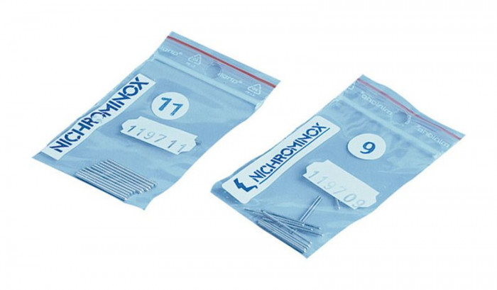 Tenons NICHROMINOX - Precoupes N9 - sachet de 12 Tenons NICHROMINOX - Precoupes N9 - sachet de 12