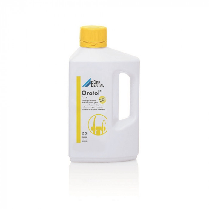 Orotol Plus désinfection des systèmes d'aspiration 2,5L Orotol Plus désinfection des systèmes d'aspiration 2,5L