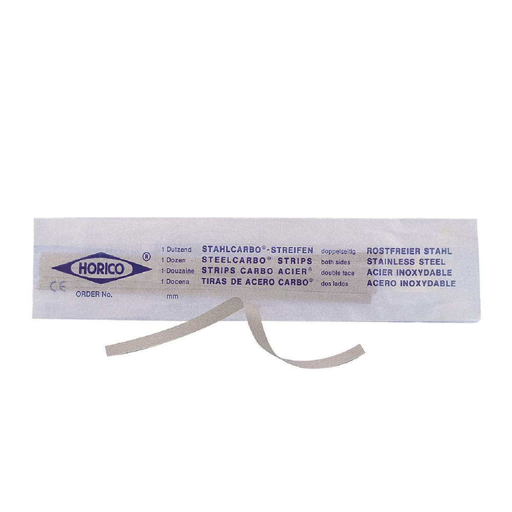 STRIPS ACIER EMERISES 6MM 2 COTES C316 HORICO