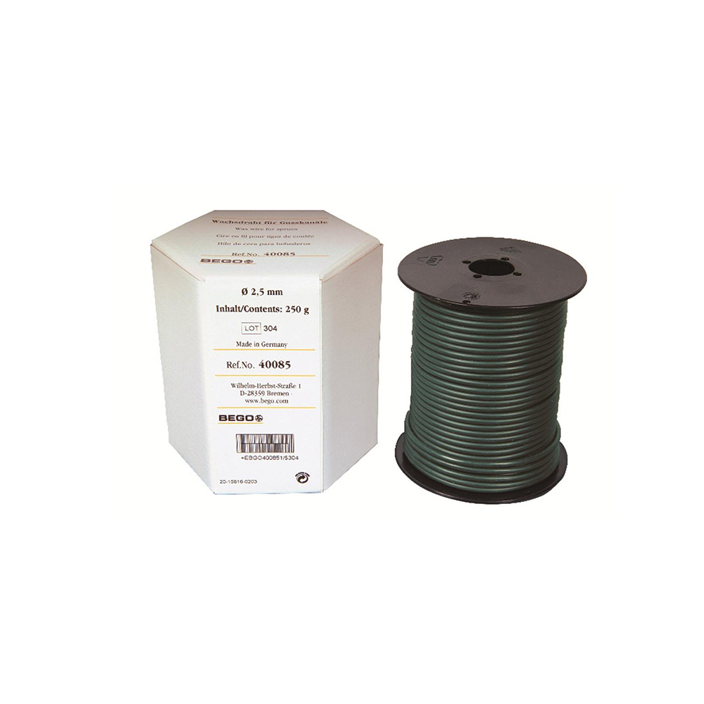 CIRE EN FIL 3.5MM ROULEAU 250G                BEGO