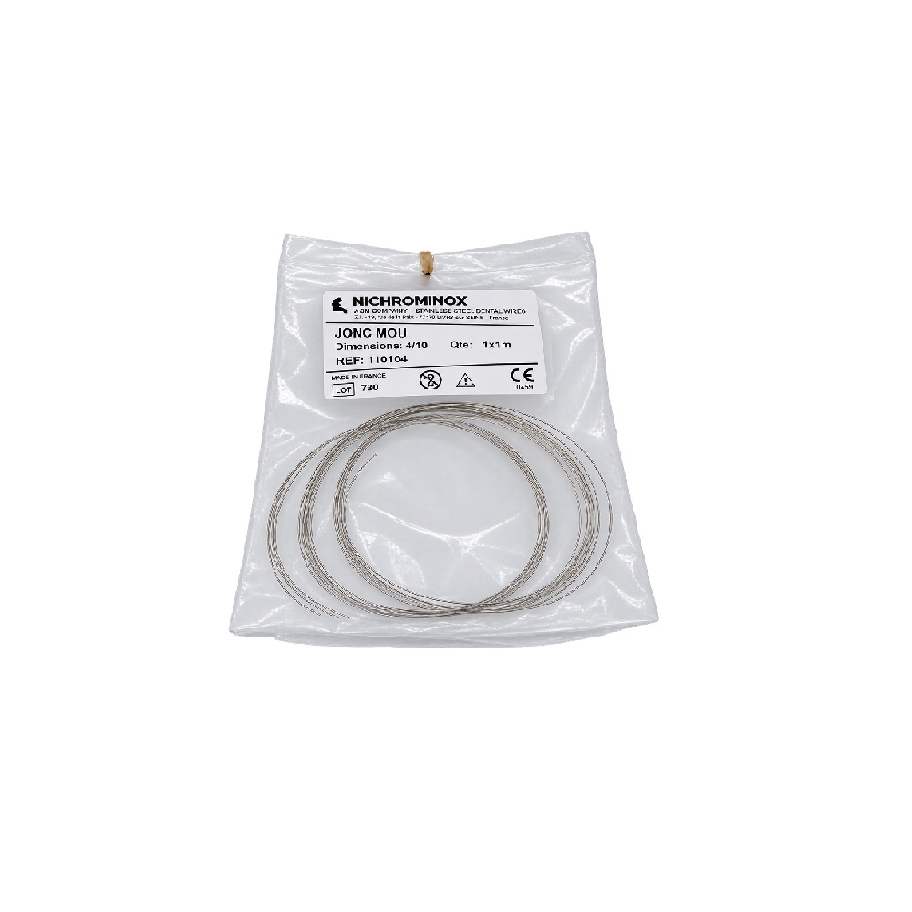 Fil rond jonc mou  4/10eme 10x1m      