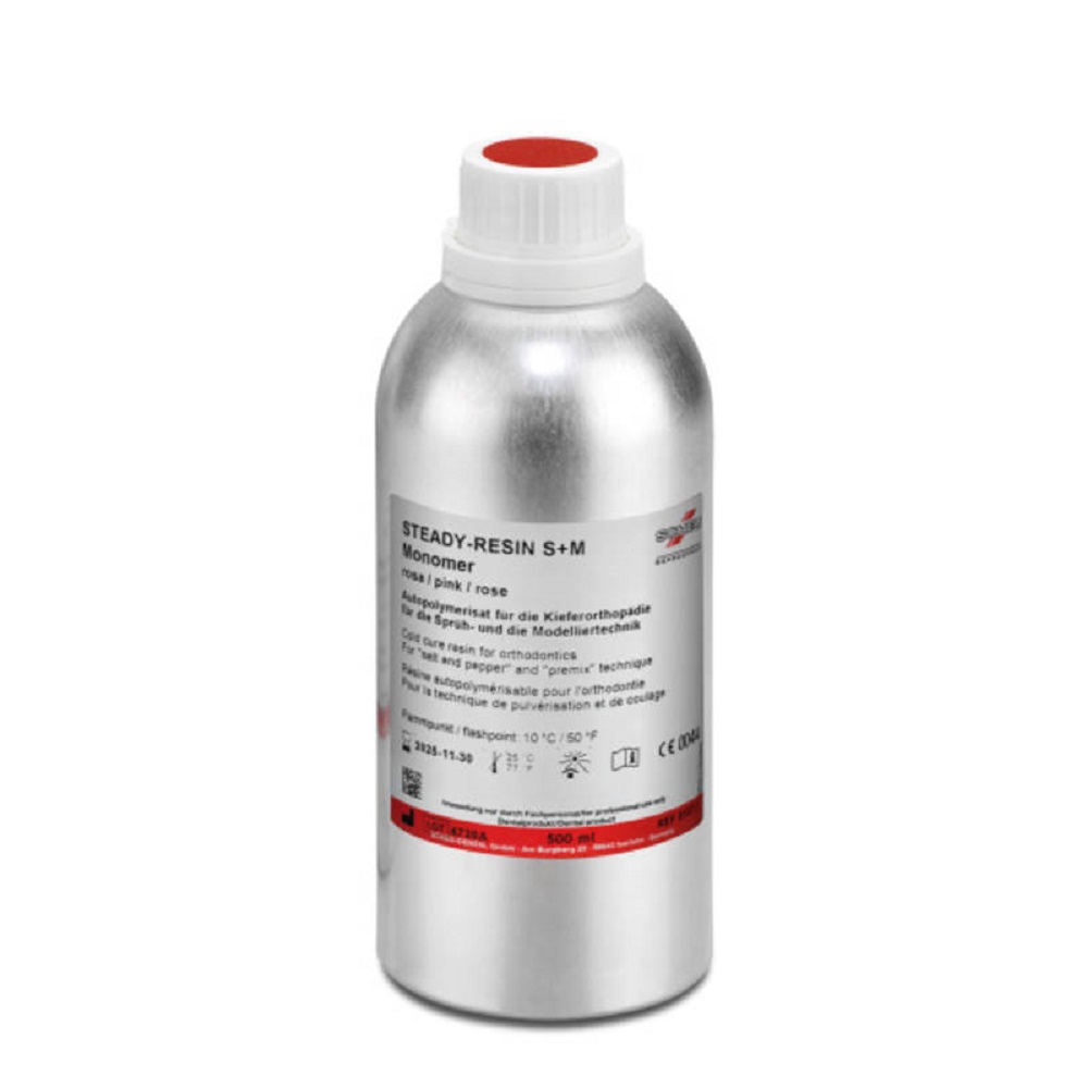 STEADY-RESIN MONOMERE ROSE 500ML   