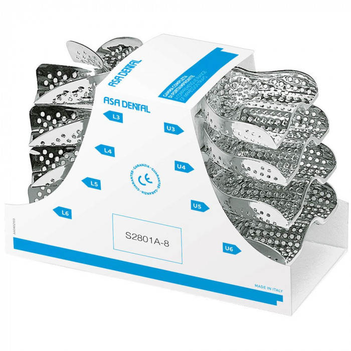 Porte-empreintes perforés Inox Coffret Porte-empreintes perforés Inox Coffret