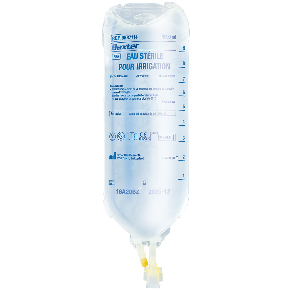 Eau stérile Aguettant   (poche de 1L)
