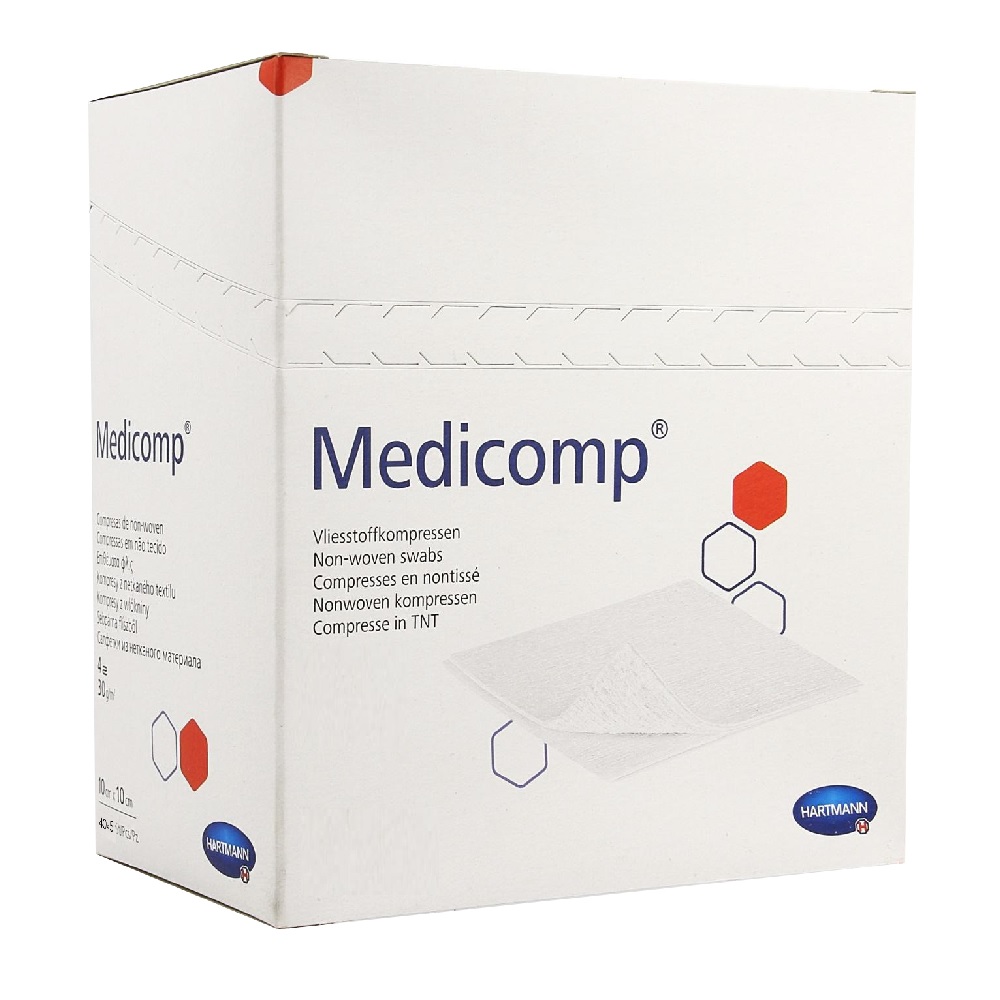 Compresses Medicomp non tissées stériles