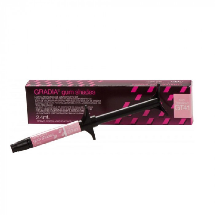 Gradia Gum Translucent Seringue 2,4ML GT41 Gradia Gum Translucent Seringue 2,4ML GT41
