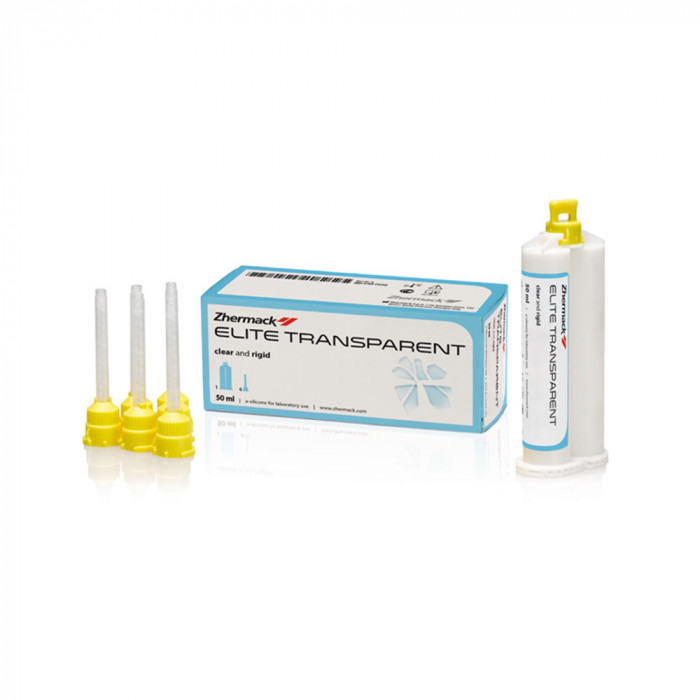 Elite Transparent Cartouche 50ml+Embouts Elite Transparent Cartouche 50ml+Embouts