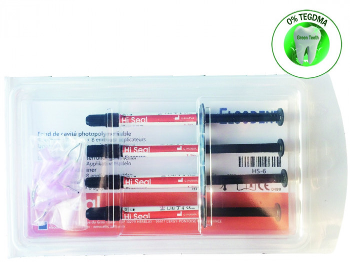 HI-SEAL 4 SERINGUES 1,2ML + 8 EMBOUTS ELSODENT HI-SEAL 4 SERINGUES 1,2ML + 8 EMBOUTS ELSODENT