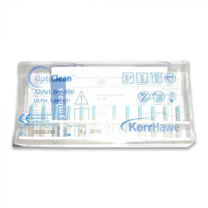 OPTICLEAN KIT DE 12 INSTRUMENTS ROTATIFS KERR OPTICLEAN KIT DE 12 INSTRUMENTS ROTATIFS KERR