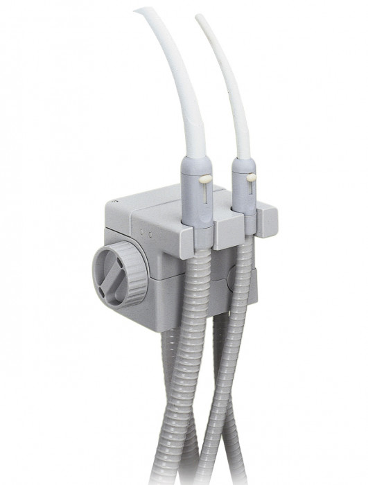 SUPPORT 2 TUYAUX GRIS AVEC ACCESSOIRES CATTANI SUPPORT 2 TUYAUX GRIS AVEC ACCESSOIRES CATTANI