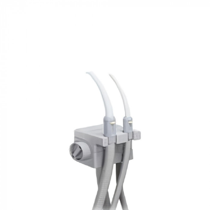 SUPPORT BLANC 2 TUYAUX AVEC ACCESSOIRES CATTANI SUPPORT BLANC 2 TUYAUX AVEC ACCESSOIRES CATTANI