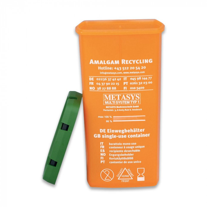 CASSETTE DE RECUPERATION D'AMALGAME MST1 CASSETTE DE RECUPERATION D'AMALGAME MST1