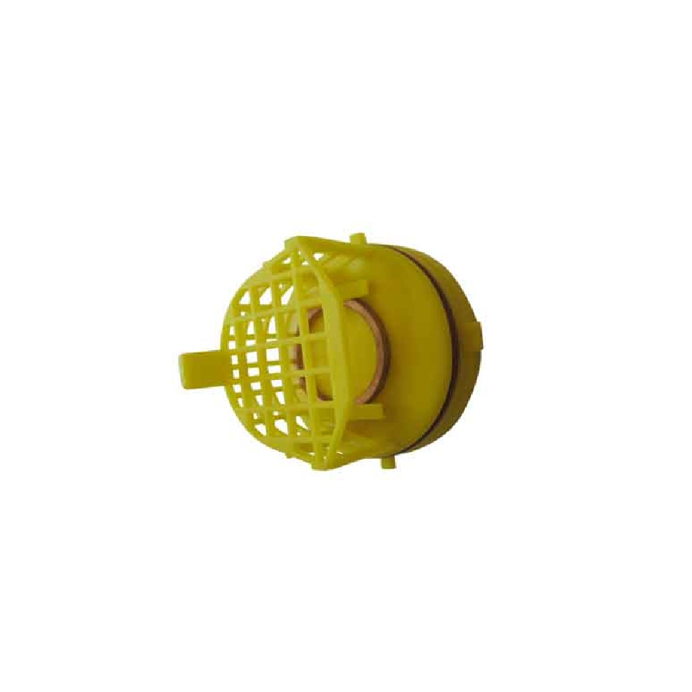 Filtre jaune pour vanne de crachoir