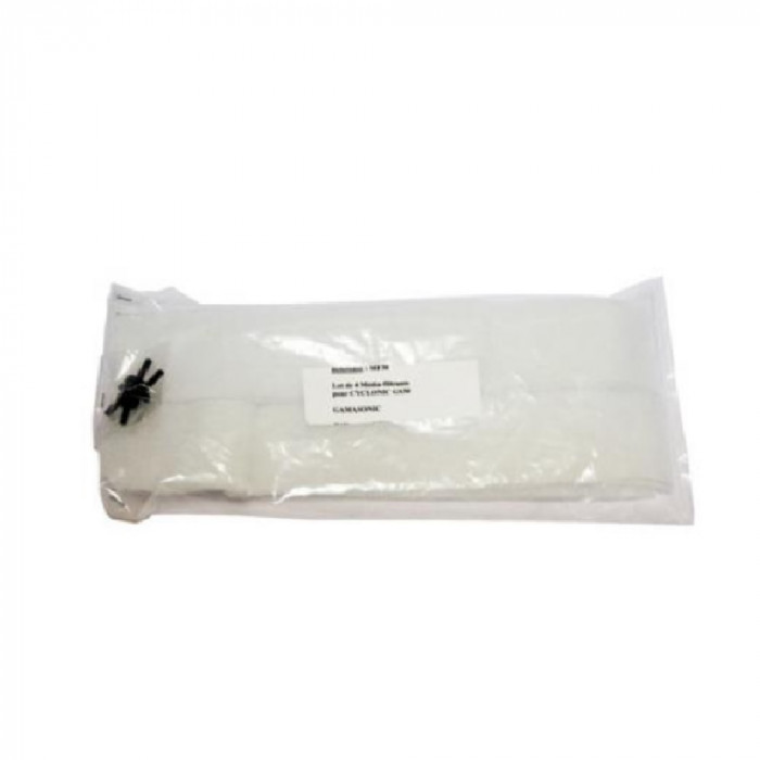 Jeu de 4 filtres MF30 pour sécheuse Cyclonic GS30 et SNC30 Jeu de 4 filtres MF30 pour sécheuse Cyclonic GS30 et SNC30