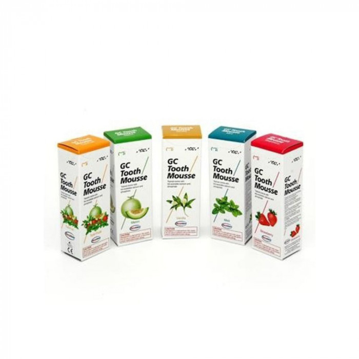 Tooth Mousse Pack 5 Tubes De 40 Gr Assortiment Tooth Mousse Pack 5 Tubes De 40 Gr Assortiment