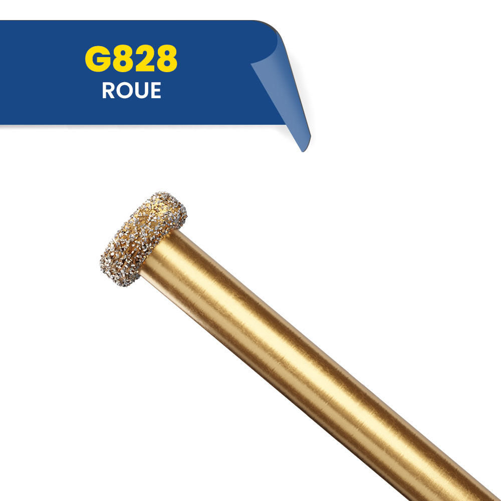 Fraises diamantées roue G828