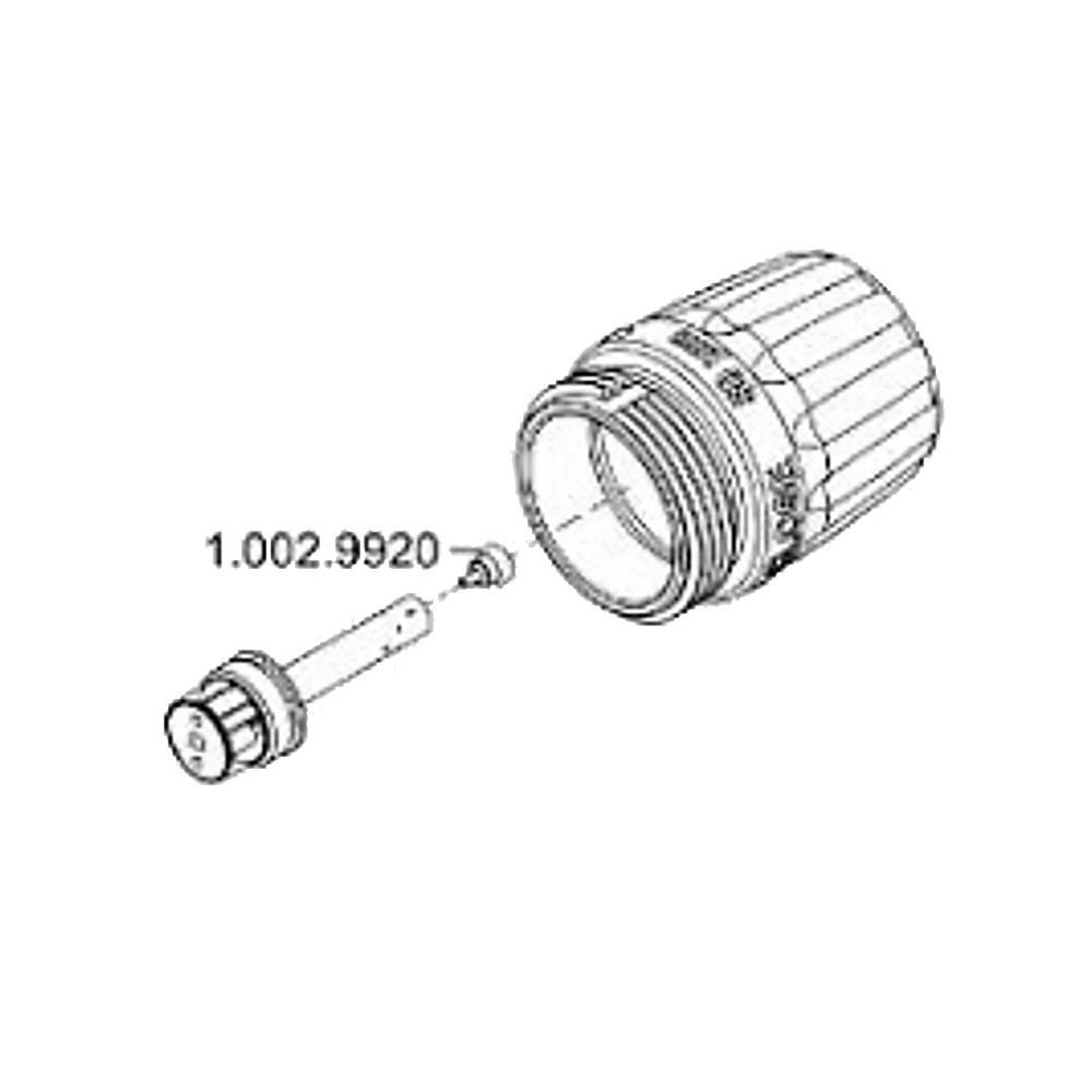 Vis injecteur 0.9 pour rondoflex 360
