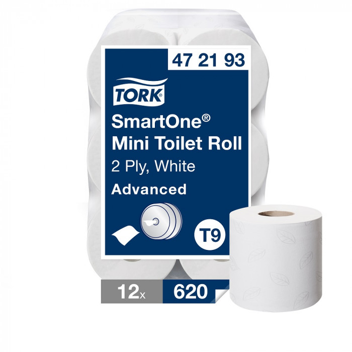 RECHARGE 12 ROULEAUX SMARTONE MINI 472193 TORK RECHARGE 12 ROULEAUX SMARTONE MINI 472193 TORK