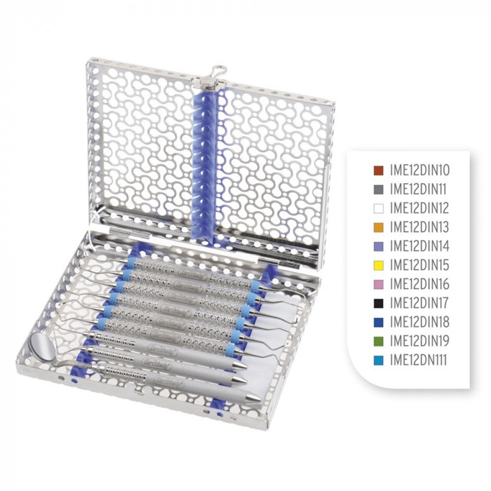 IMS Cassette 1/2 DIN 10 instruments rouge IMS Cassette 1/2 DIN 10 instruments rouge