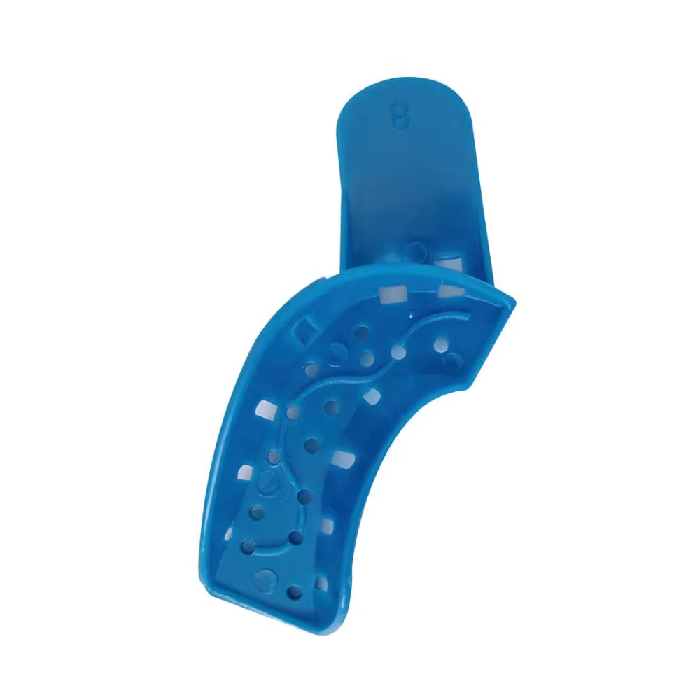 Porte empreinte partiel plastique droit - 12 pièces