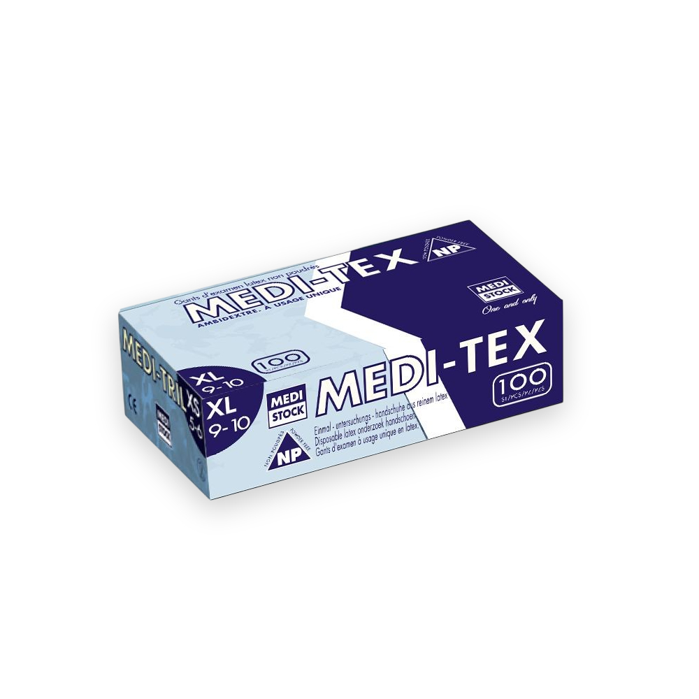 Gants latex sans poudre 
