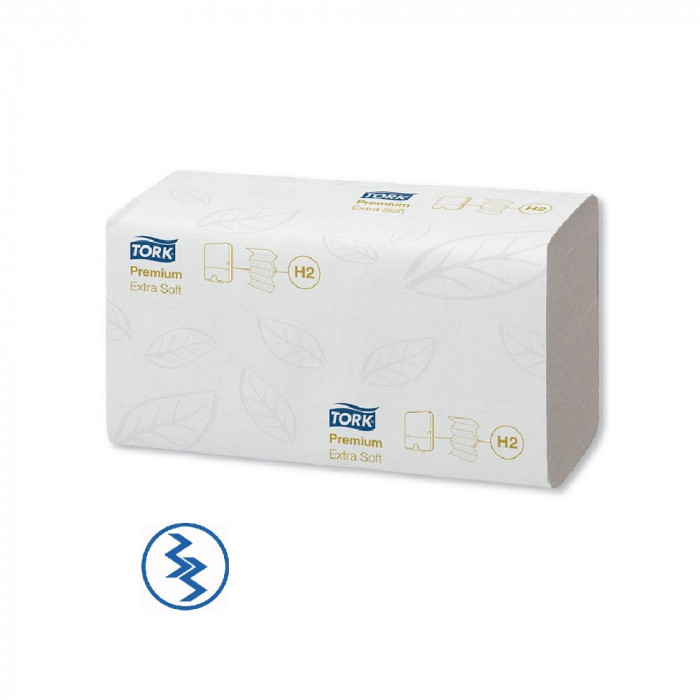Essuie-mains enchevêtrés extra-doux pliés M blancs 21x34 cm Essuie-mains enchevêtrés extra-doux pliés M blancs 21x34 cm