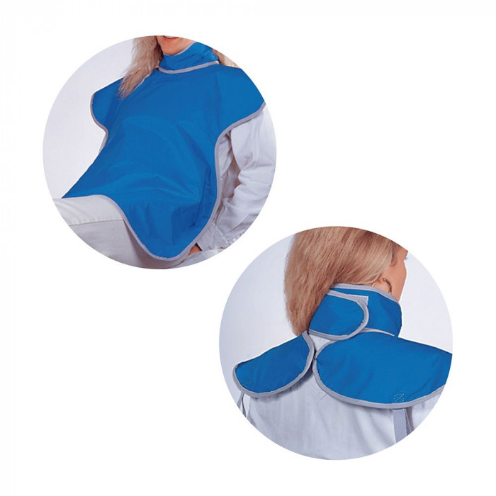 Tablier dentaire plomb avec cache thyroide 90x60cm Tablier dentaire plomb avec cache thyroide 90x60cm