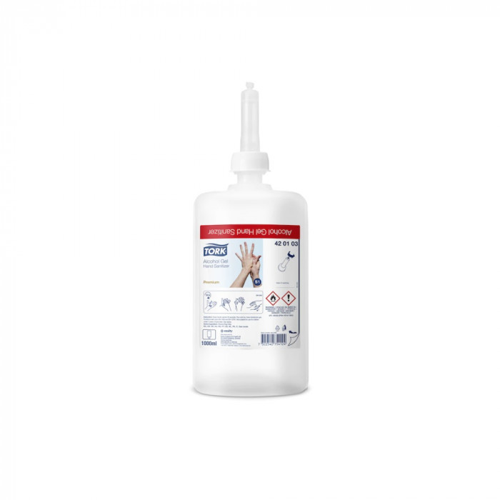 Gel Hydroalcoolique Premium 1L (Tork) Gel Hydroalcoolique Premium 1L (Tork)