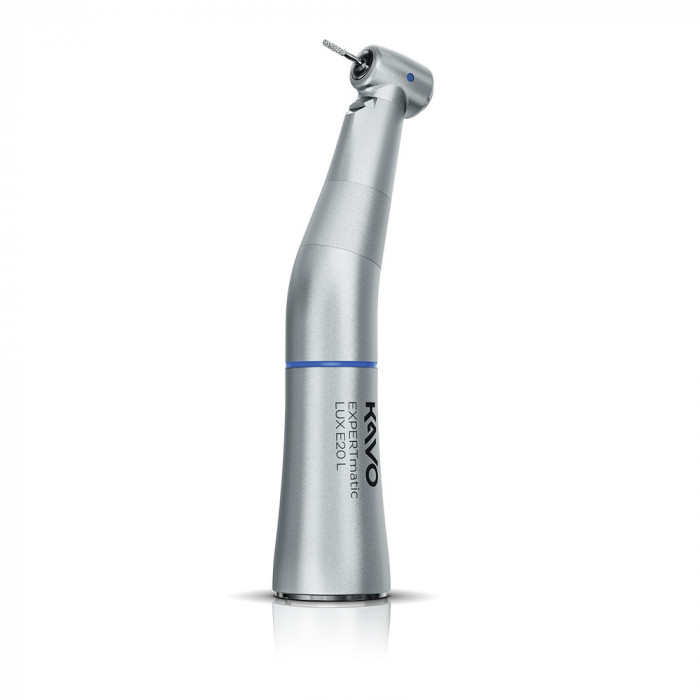 Contre-angle Expertmatic Bleu avec lumière E20L Contre-angle Expertmatic Bleu avec lumière E20L