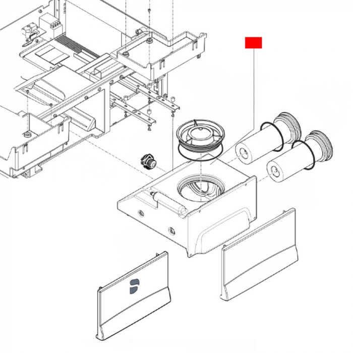 Réservoir Inlab MCXL 2 filtres Réservoir Inlab MCXL 2 filtres