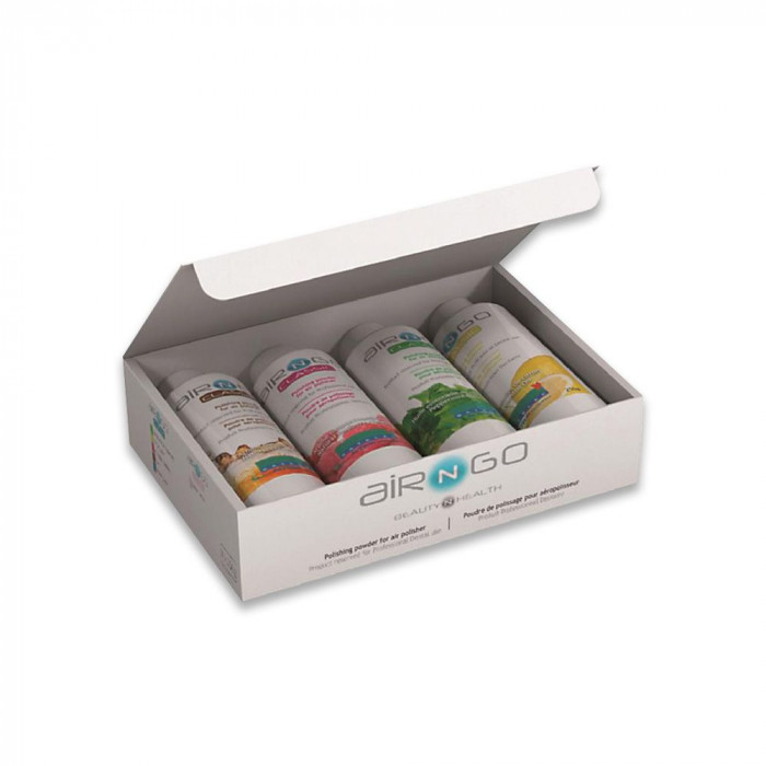 Poudre Air-N-Go 4 Parfums (4x250g) Poudre Air-N-Go 4 Parfums (4x250g)