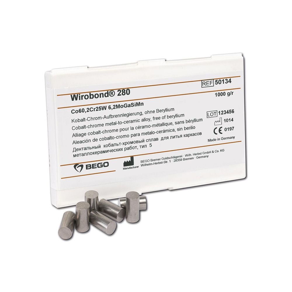 WIROBOND 280 ALLIAGE CHROME COLBAT       BEGO