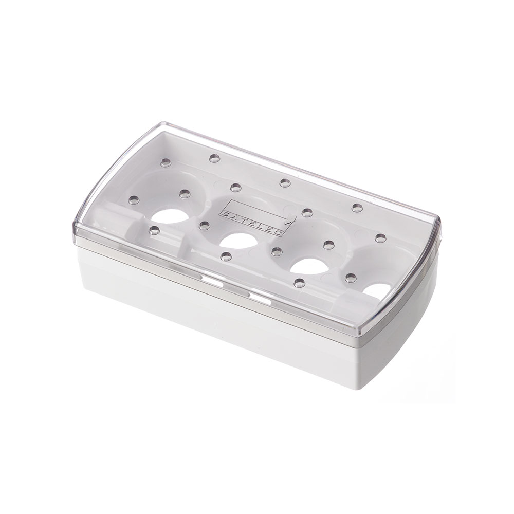 BOITE PLASTIQUE VIDE                F12351 SATELEC