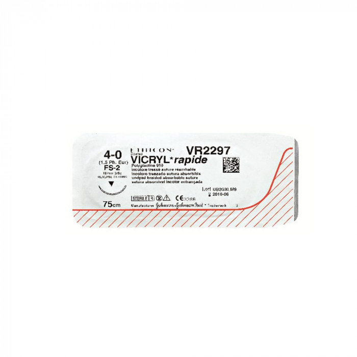 FIL VICRYL RAPIDE MPVR4260H ETHICON FIL VICRYL RAPIDE MPVR4260H ETHICON