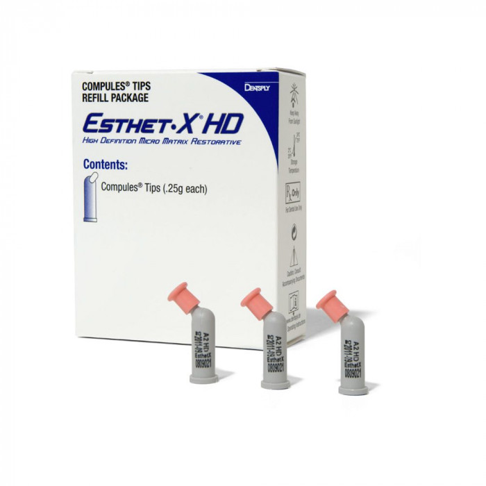 ESTHET-X HD COMPULES XL 10X0.25G DENTSPLY ESTHET-X HD COMPULES XL 10X0.25G DENTSPLY
