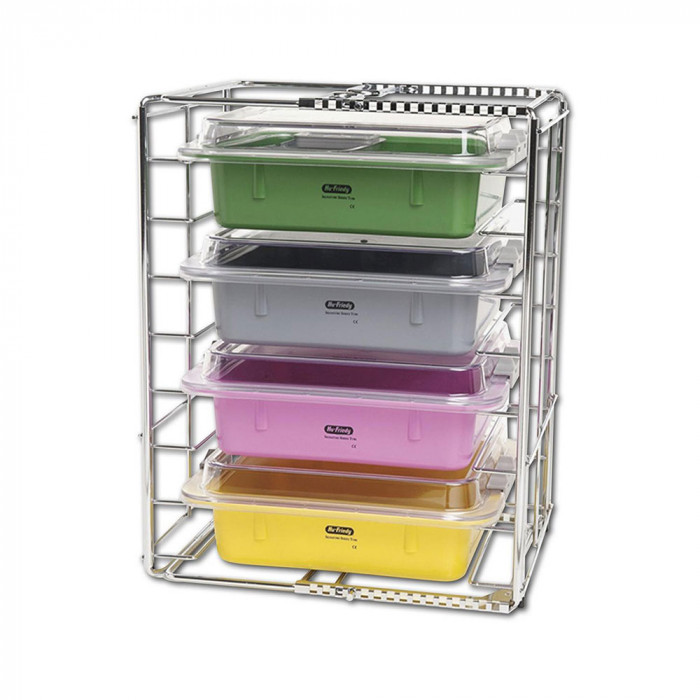 Support 4 bacs ajustables IMS-1434 Hu-Friedy Support 4 bacs ajustables IMS-1434 Hu-Friedy