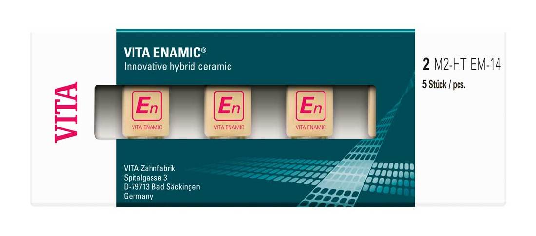 Vita Enamic High Translucent 2M1-HT EM-14 | Matériel Dentaire | MEGA Dental