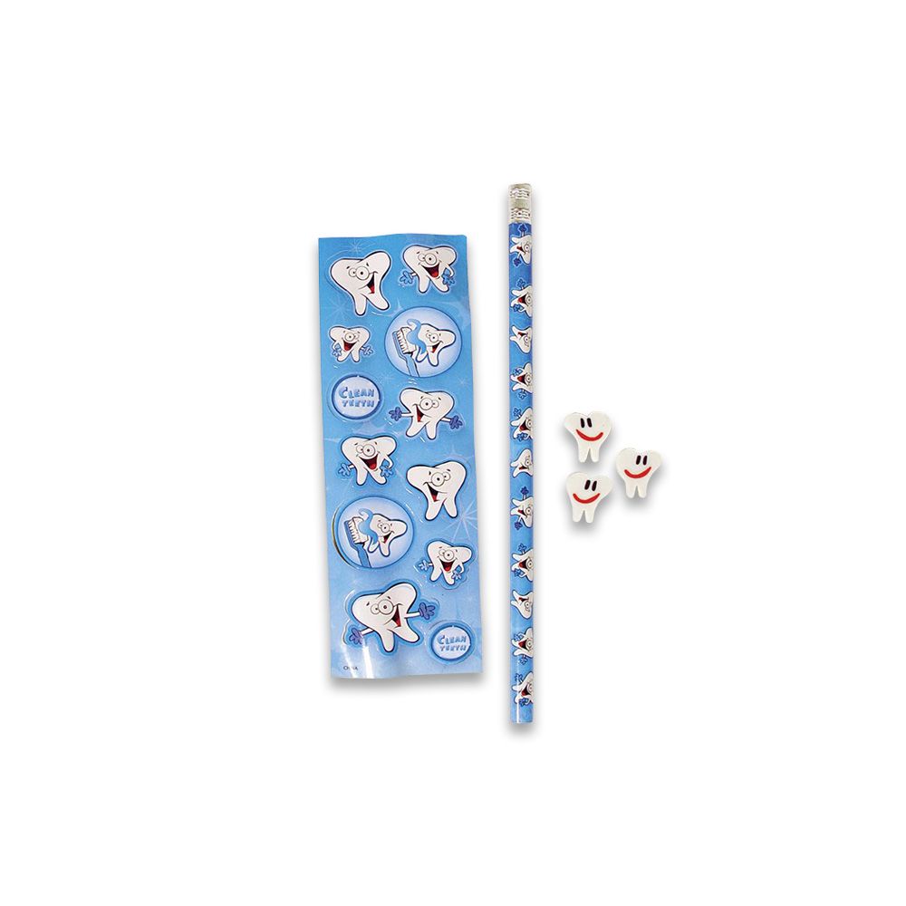SET CRAYON + GOMMES + STICKERS        SHERMAN