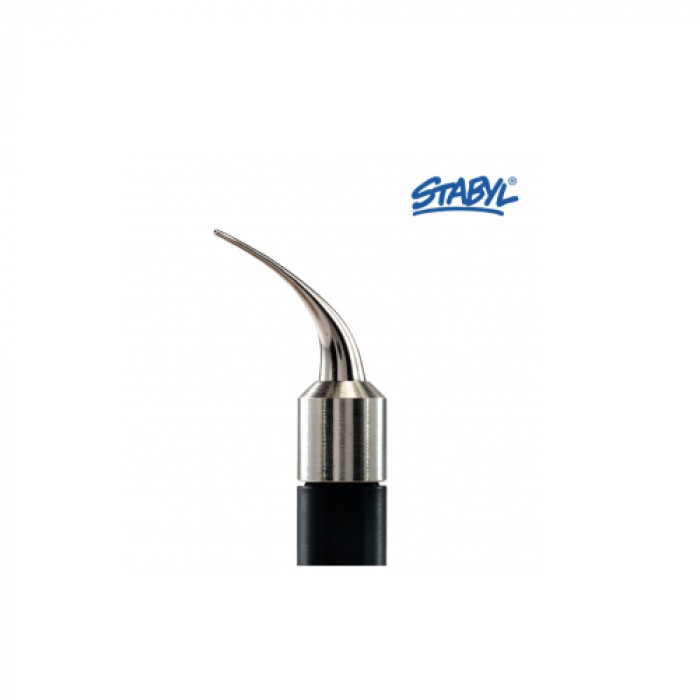 EMBOUT-AIGUILLE METAL LONG POUR SERINGUE STABYL EMBOUT-AIGUILLE METAL LONG POUR SERINGUE STABYL