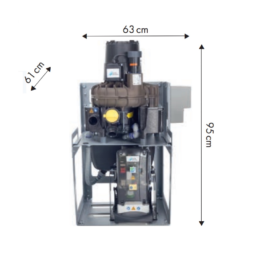 Aspiration VSA900-S avec récupérateur