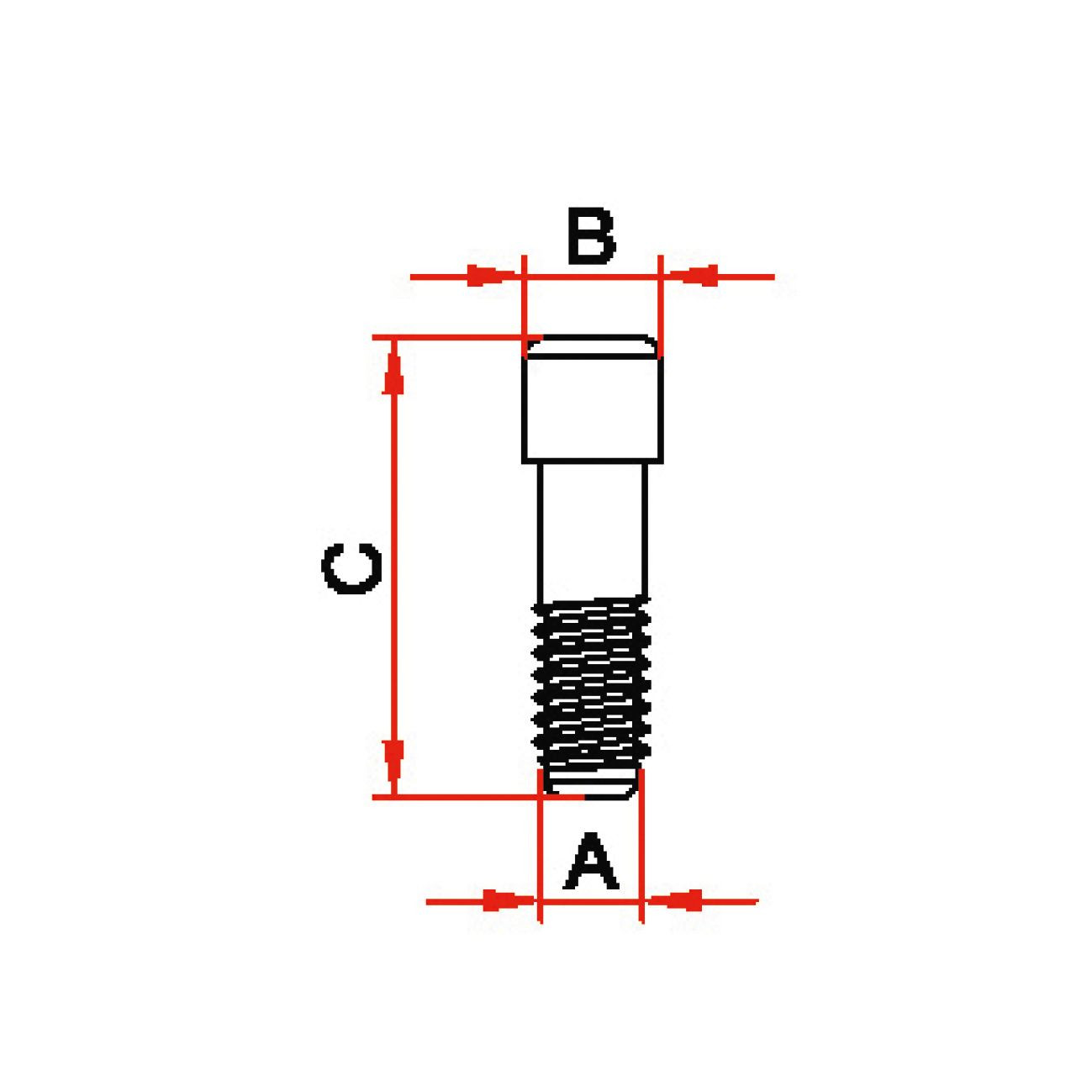 VIS HEXAGONALE 1.27MM 19 012 - DESS