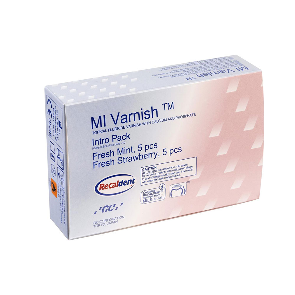 Mi Varnish - pack intro (fraise/menthe)