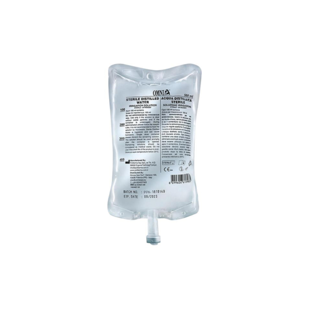 Eau stérile 250 ml  (20 x 250 ml)