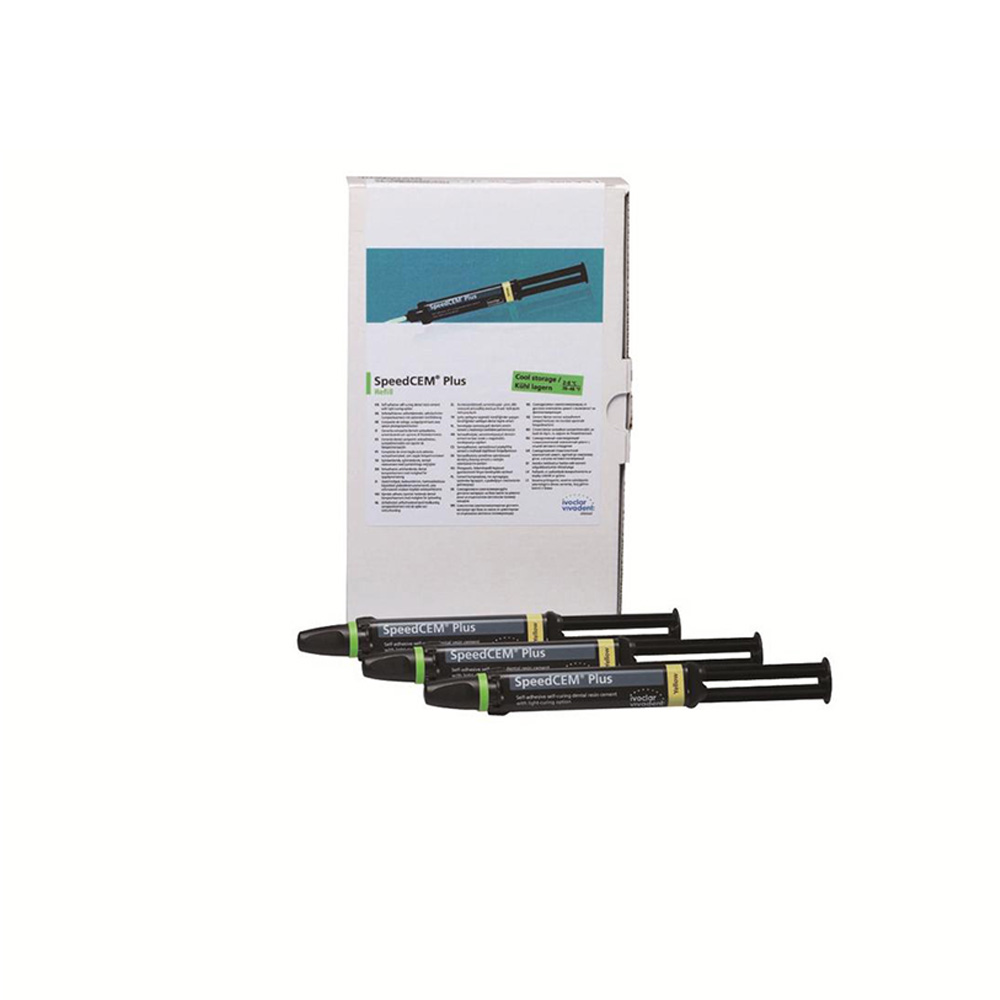 SPEEDCEM PLUS REFILL 3X9G TRANSP 692422WW VIVADENT
