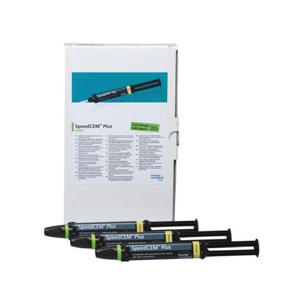 SPEEDCEM PLUS REFILL 3X9G YELLOW 692423WW VIVADENT